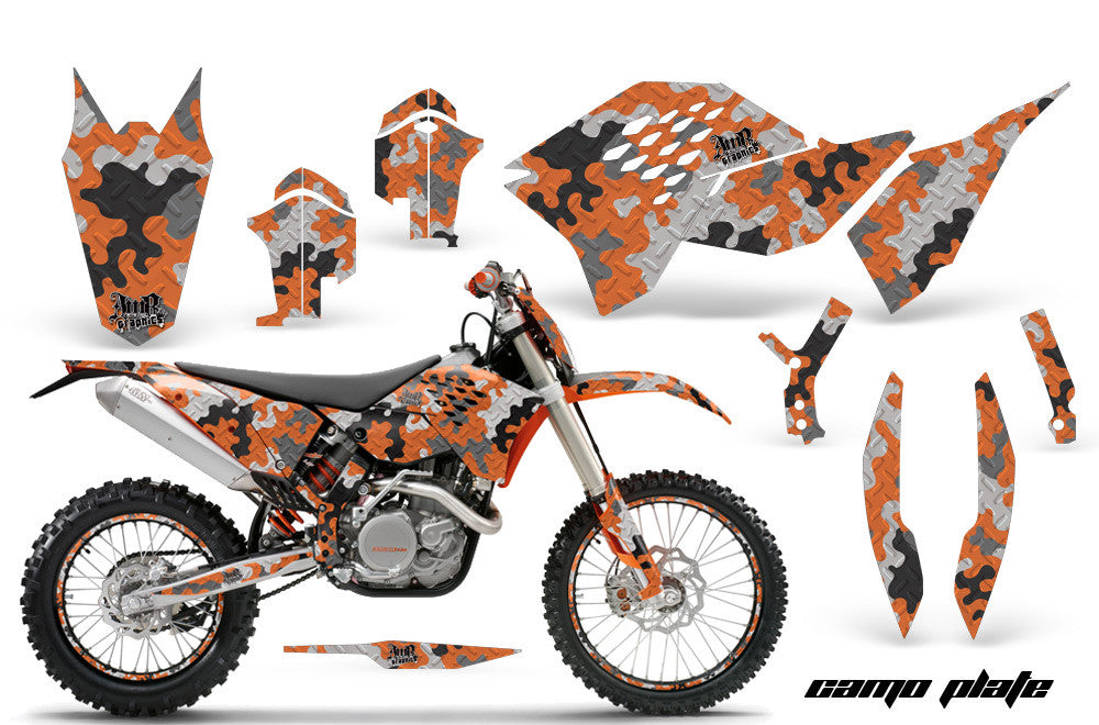 KTM XCW-125, XCW-250, XCW-300, XCW-450, XCW-530 Graphics (2008-2010) - Kit C5