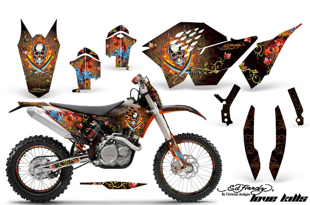 KTM EXC-450 / EXC-530 Graphics (2011) - Kit C5