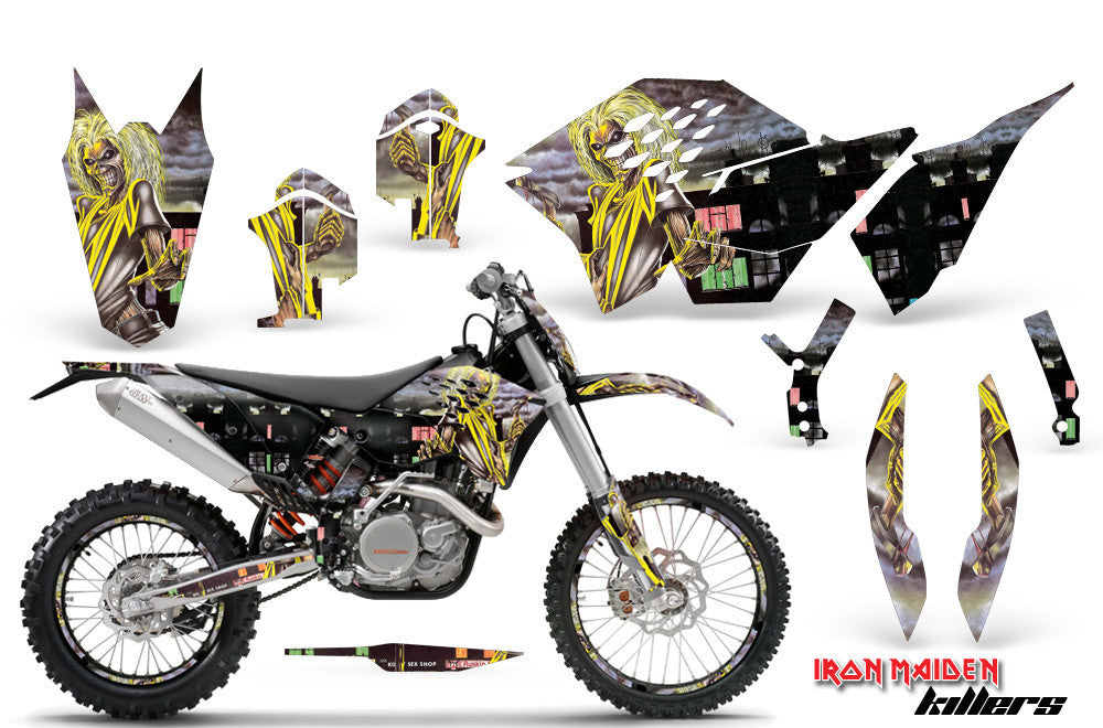 KTM XCW-125, XCW-250, XCW-300, XCW-450, XCW-530 Graphics (2008-2010) - Kit C5
