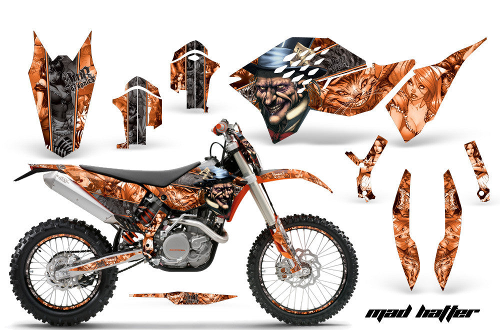 KTM XCW-125, XCW-250, XCW-300, XCW-450, XCW-530 Graphics (2008-2010) - Kit C5