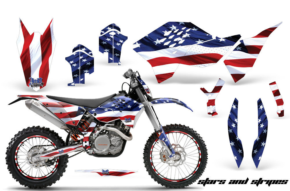 KTM SXF 125-525 Graphics (2007-2010) - Kit C5