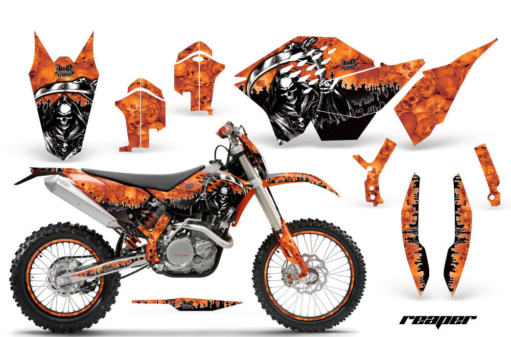 KTM XC 125-525 Graphics (2008-2010) - Kit C5