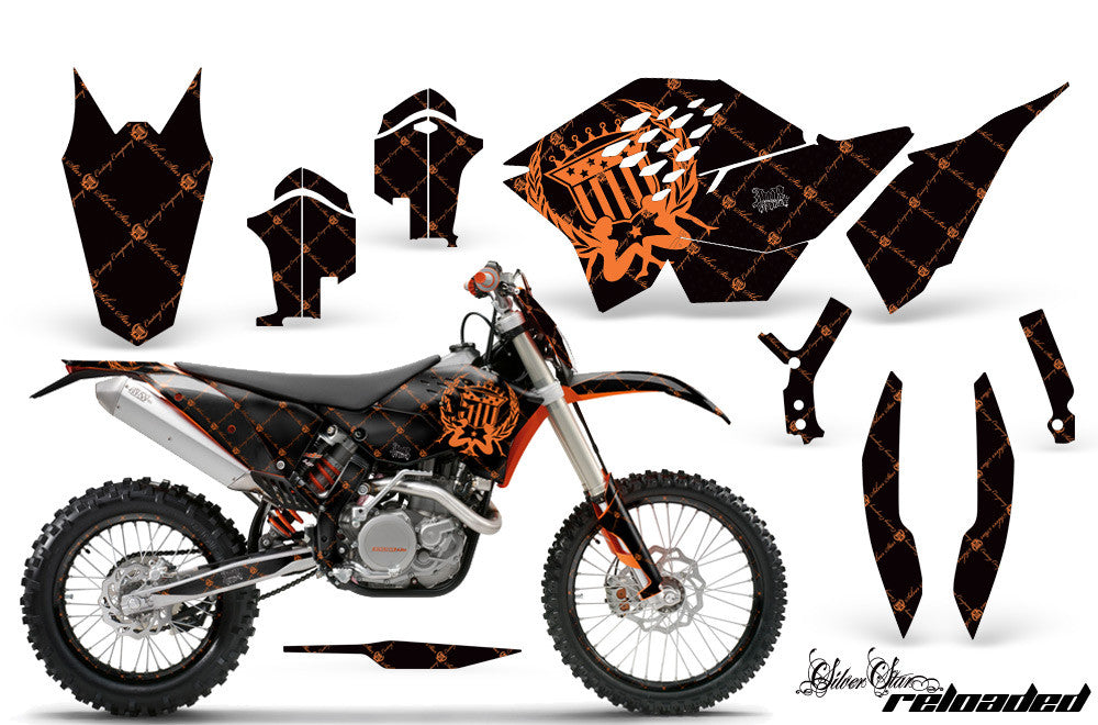 KTM XCW-125, XCW-250, XCW-300, XCW-450, XCW-530 Graphics (2008-2010) - Kit C5
