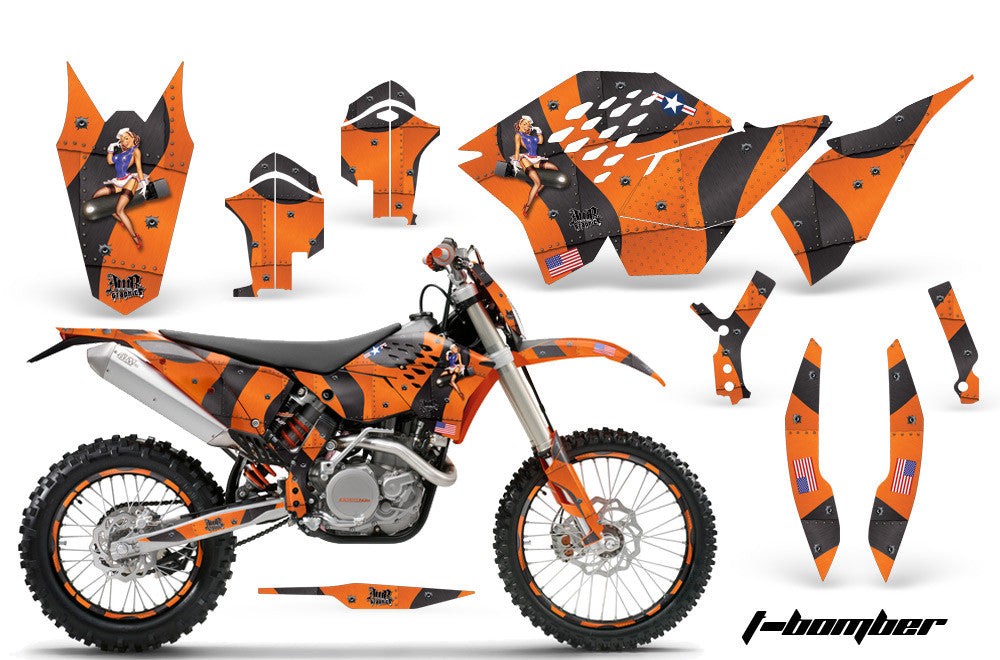 KTM XCW-200, XCW-250, XCW-300, XCW-530 Graphics (2011) - Kit C5