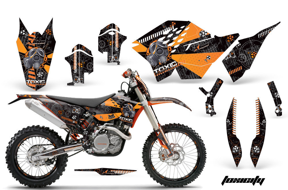 KTM EXC 125 EXC 250 EXC 450 EXC 530 Graphics 2008 2010 Invision Artworks Powersports Graphics