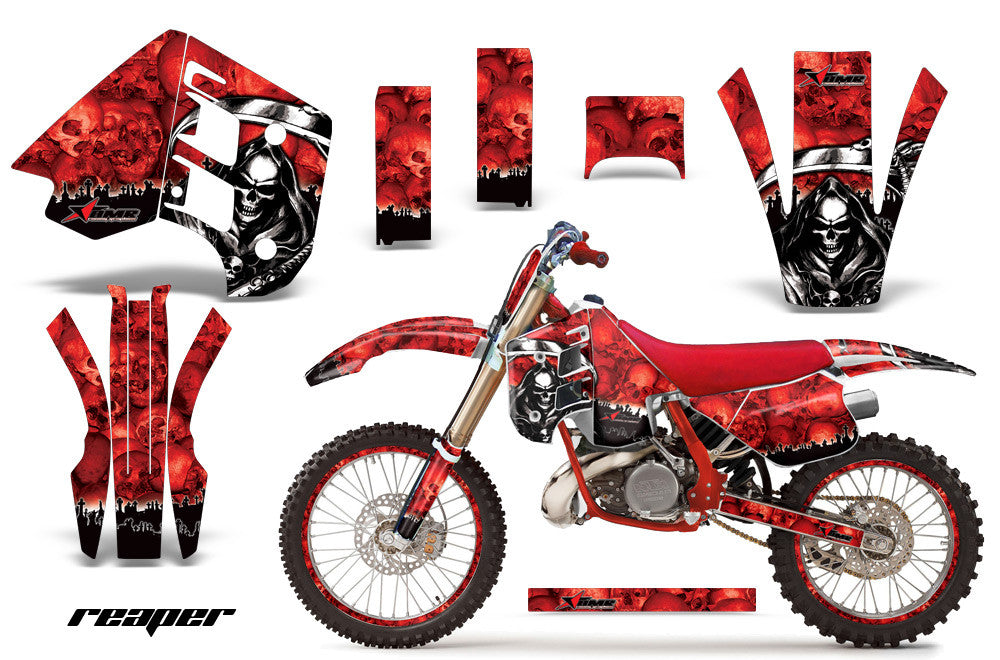 KTM MXC 250 / MXC 300 Graphics (1990-1992) - Kit C8