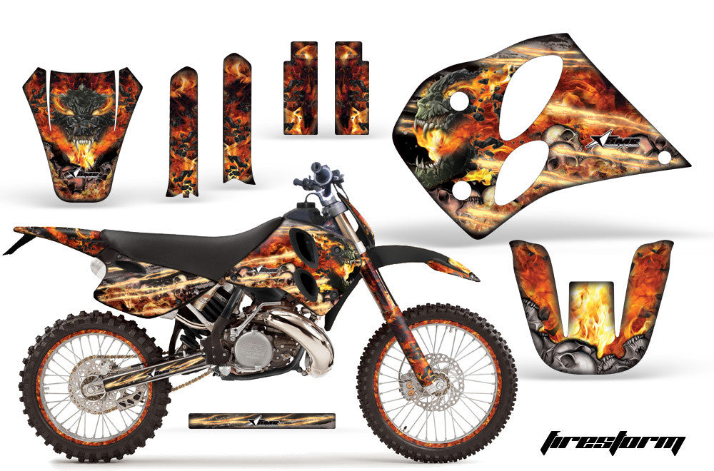 KTM SX, XC, LC2 Graphics (1993-1997) 2-Stroke - Kit C6