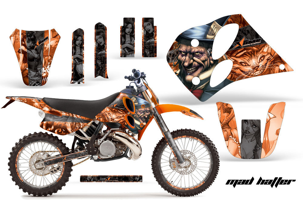 KTM SX, XC, LC2 Graphics (1993-1997) 2-Stroke - Kit C6