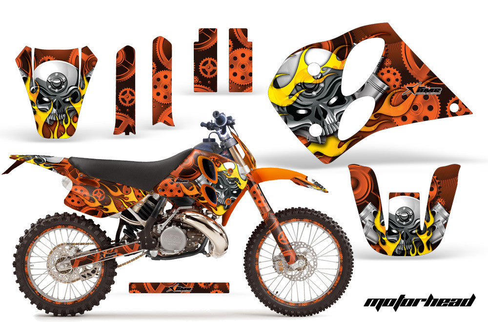KTM SX, XC, LC2 Graphics (1993-1997) 2-Stroke - Kit C6