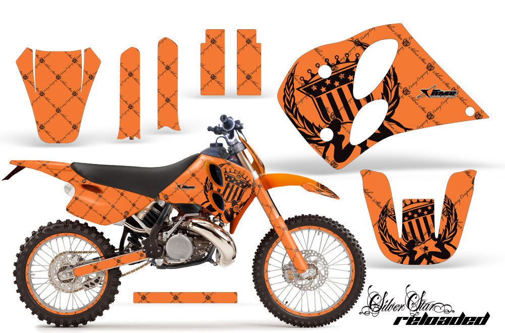 KTM SX, XC, LC2 Graphics (1993-1997) 2-Stroke - Kit C6