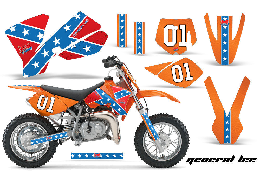 KTM SX-50 Sr. & SX-50 Jr. Adventurer Graphics (2002-2008)