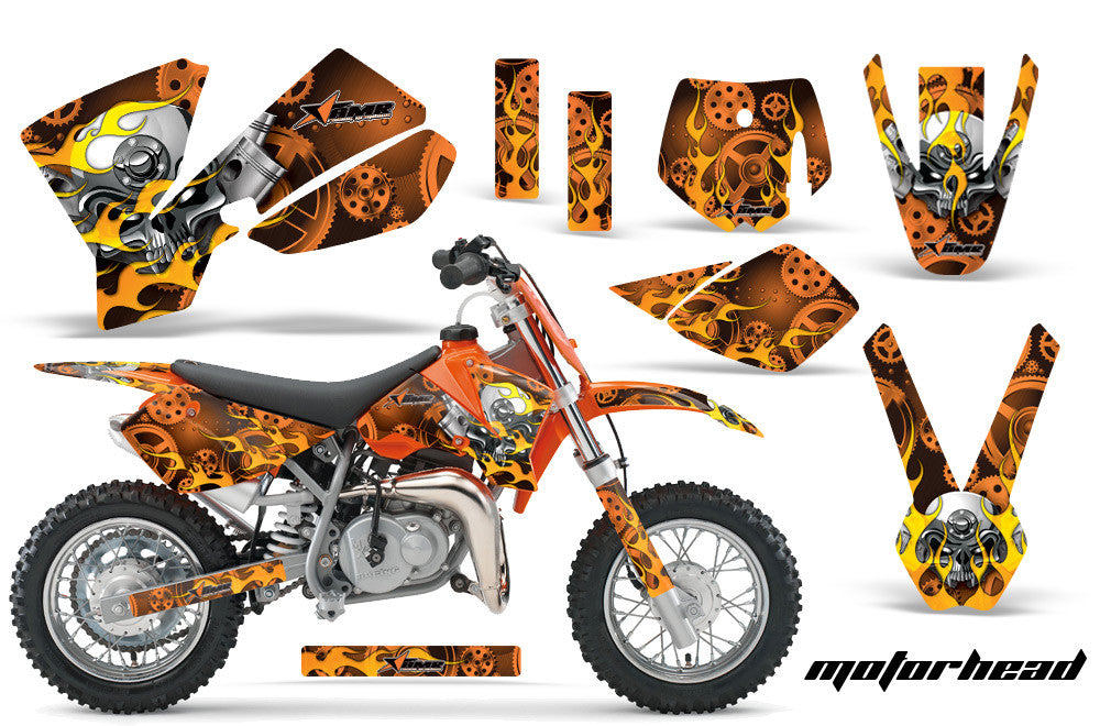 KTM SX-50 Sr. & SX-50 Jr. Adventurer Graphics (2002-2008)