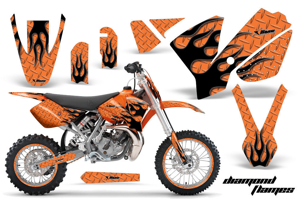 KTM SX 65 Graphics - 2002-2008 - Invision Artworks Powersports