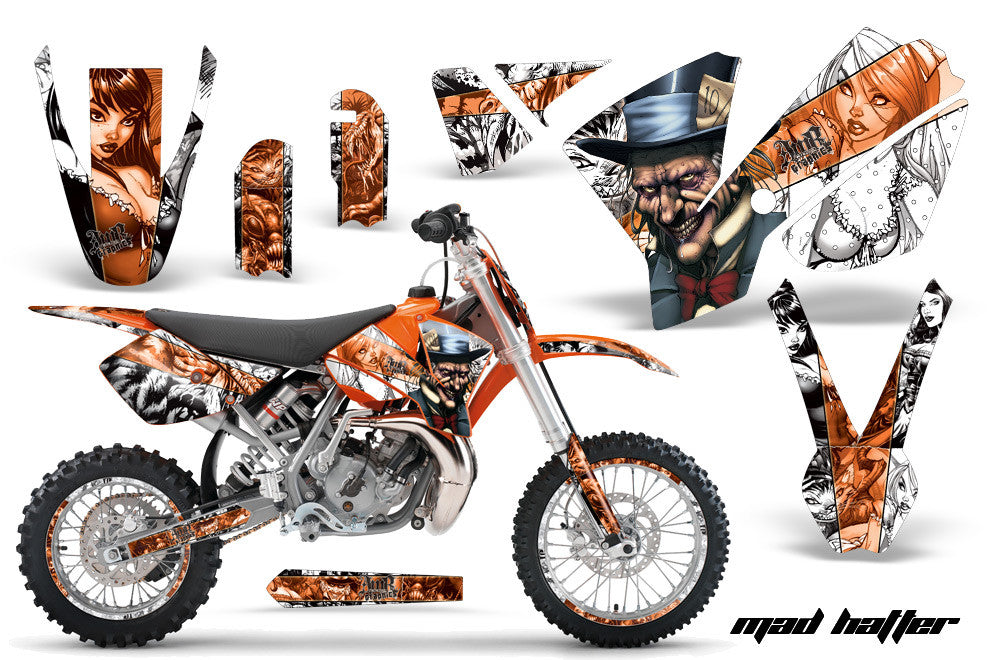 KTM SX 65 Graphics - 2002-2008 - Invision Artworks Powersports Graphics