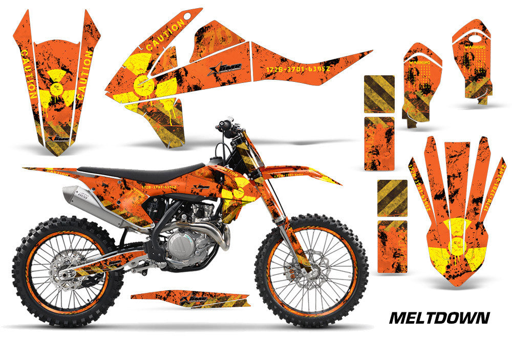 KTM SX-F/XC-F 250/350/450 Dirt Bike Graphic Kit 2016-2018