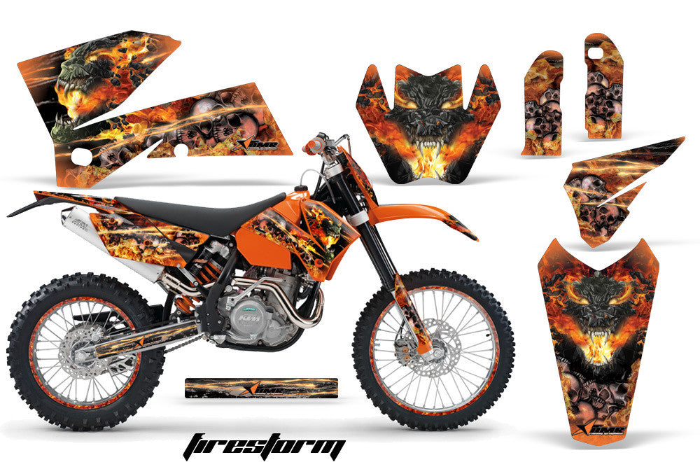 KTM EXC Graphics (2005-2007) - Kit C4