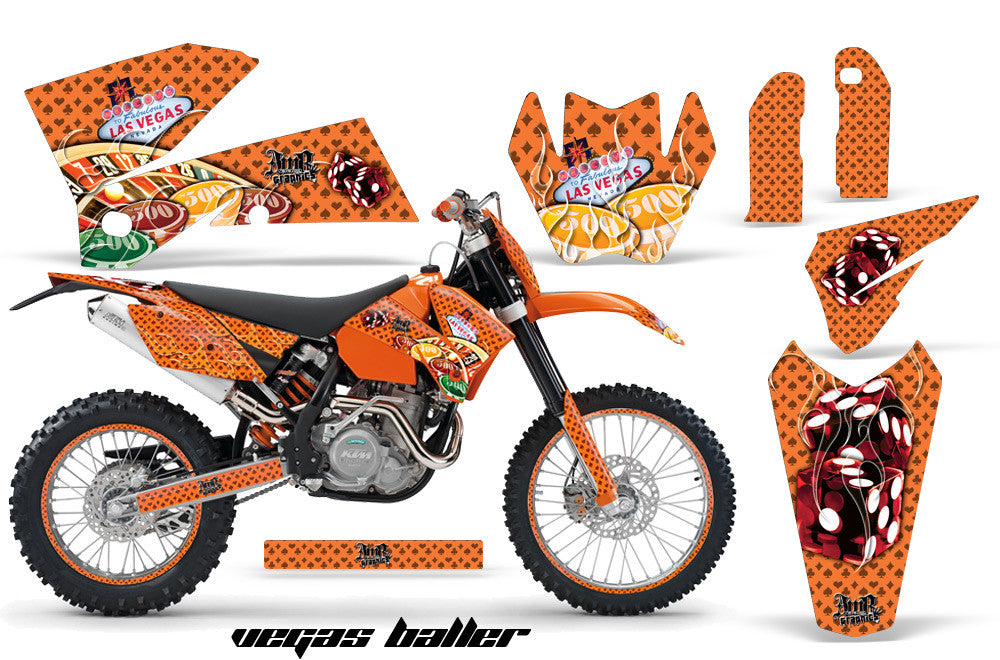KTM SX Graphics (2005-2006) - Kit C4