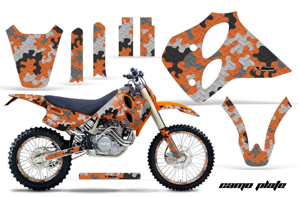 KTM SX, XC, LC4 Graphics (1993-1997) 4-Stroke - Kit C0