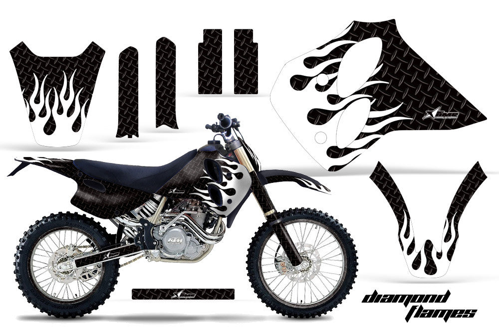 KTM SX, XC, LC4 Graphics (1993-1997) 4-Stroke - Kit C0