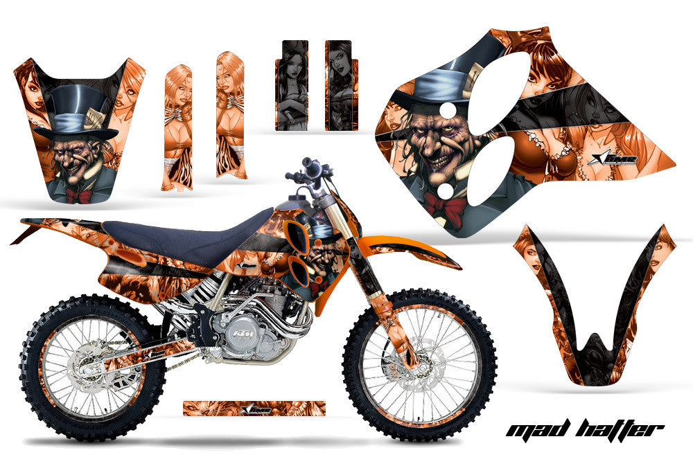 KTM SX, XC, LC4 Graphics (1993-1997) 4-Stroke - Kit C0