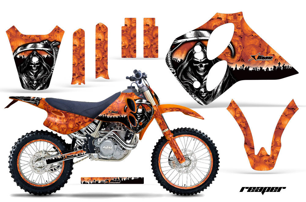 KTM SX, XC, LC4 Graphics (1993-1997) 4-Stroke - Kit C0