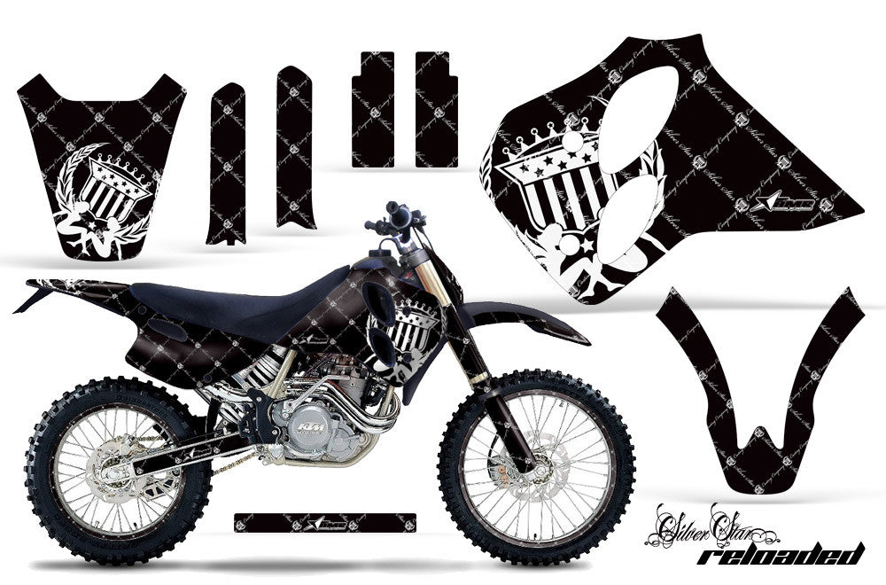 KTM SX, XC, LC4 Graphics (1993-1997) 4-Stroke - Kit C0