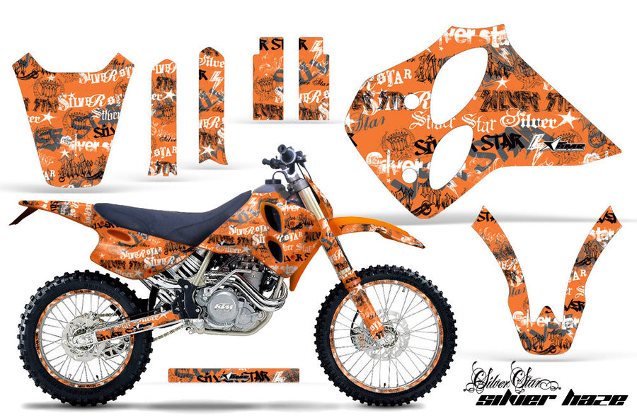 KTM SX, XC, LC4 Graphics (1993-1997) 4-Stroke - Kit C0