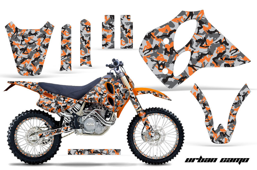 KTM SX, XC, LC4 Graphics (1993-1997) 4-Stroke - Kit C0