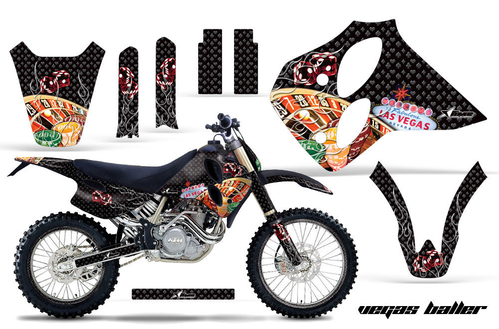 KTM SX, XC, LC4 Graphics (1993-1997) 4-Stroke - Kit C0