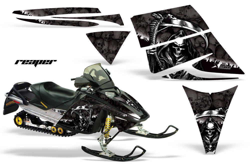 Ski Doo Rev '03-'09 Reaper Black Background