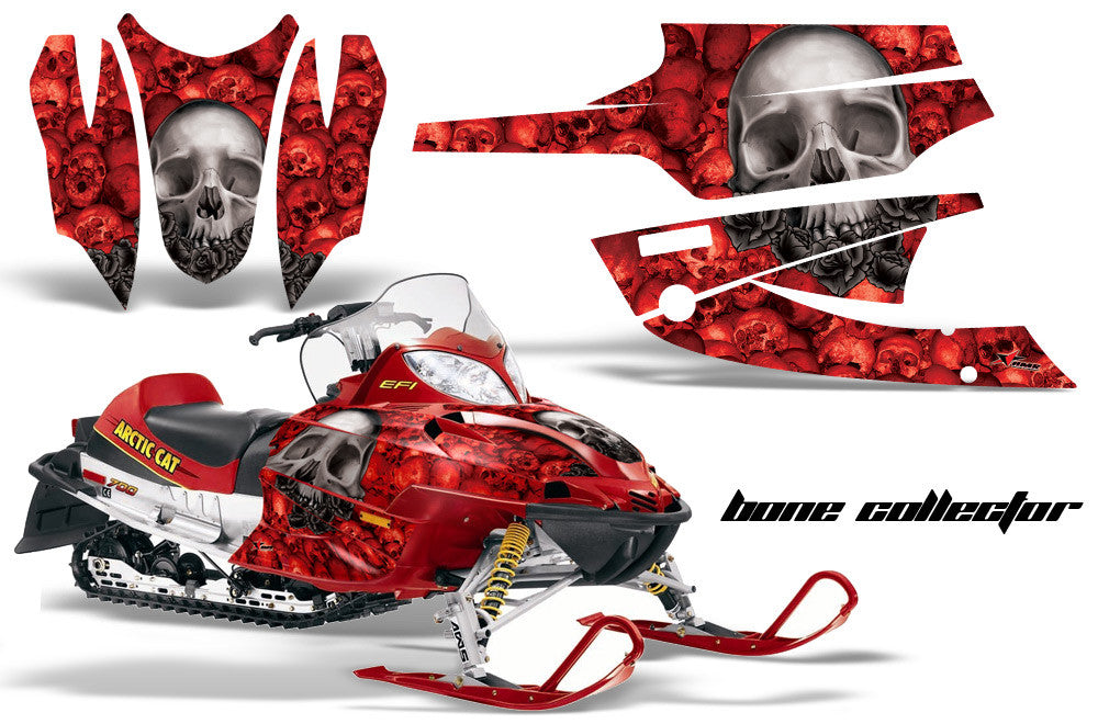 Arctic Cat Firecat Sabercat Sled Snowmobile Wrap Graphic Kit
