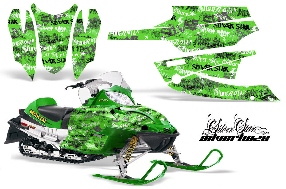 Arctic Cat Firecat Sabercat Sled Snowmobile Wrap Graphic Kit