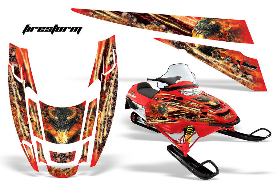 Firestorm in Red Design