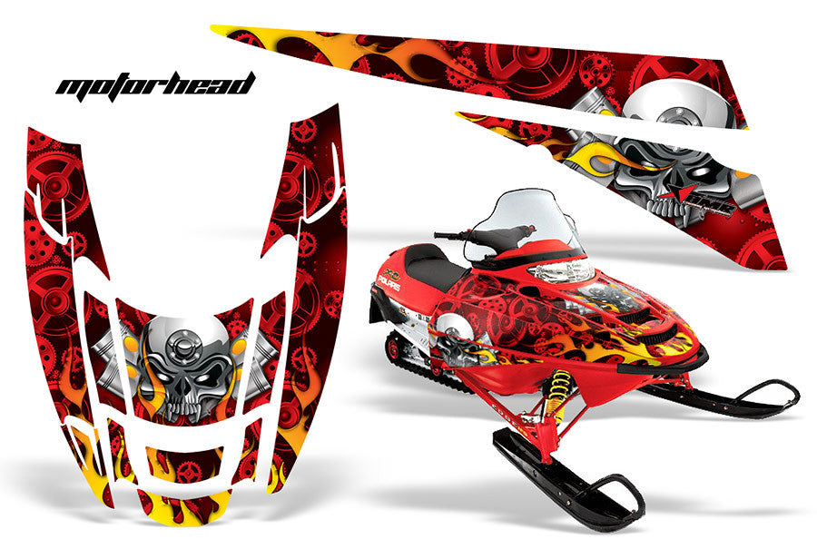 Motorhead in Red Background