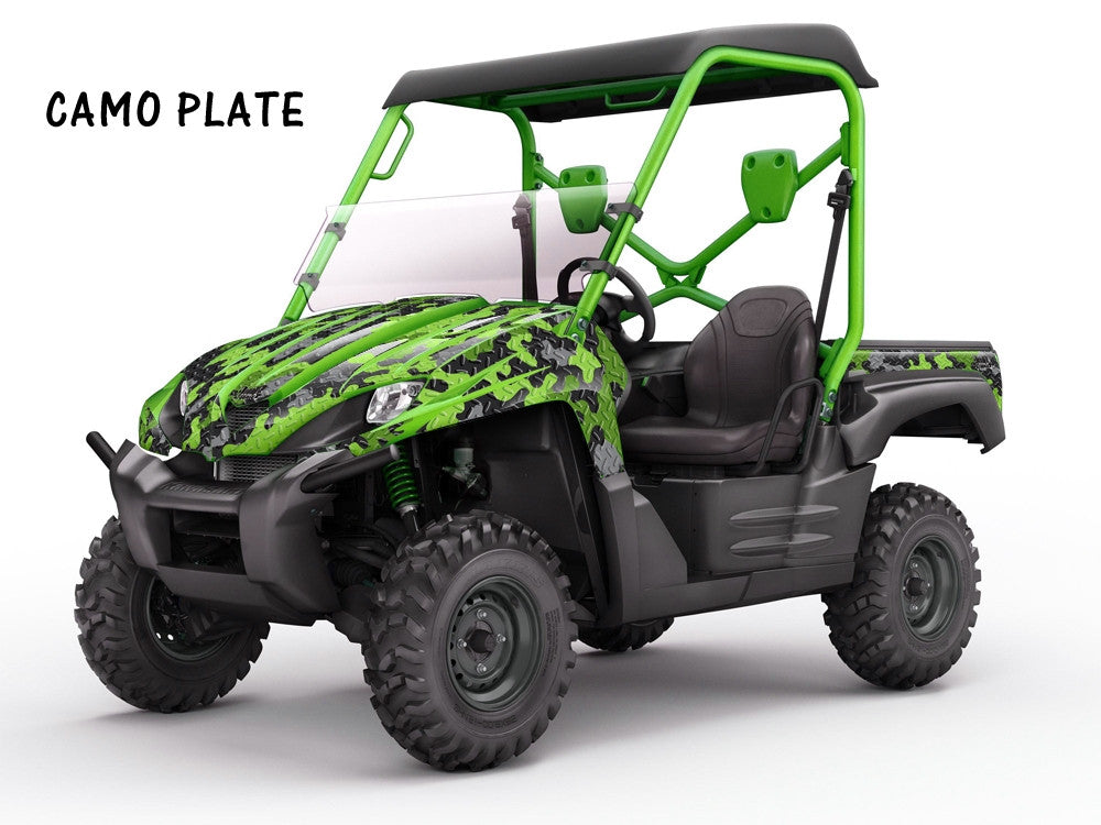 Camo Plate - Green Design
