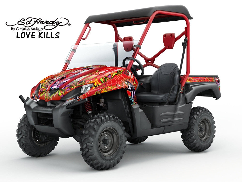 Love Kills - Red Background