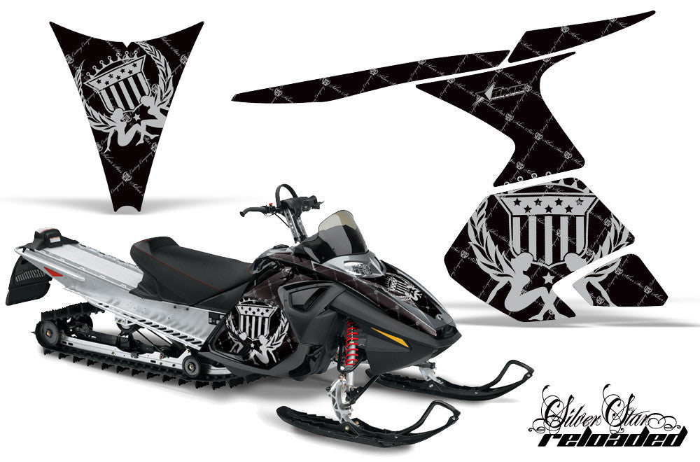 Ski Doo RT Sled Snowmobile Graphic Wrap Kit (2005-2009)
