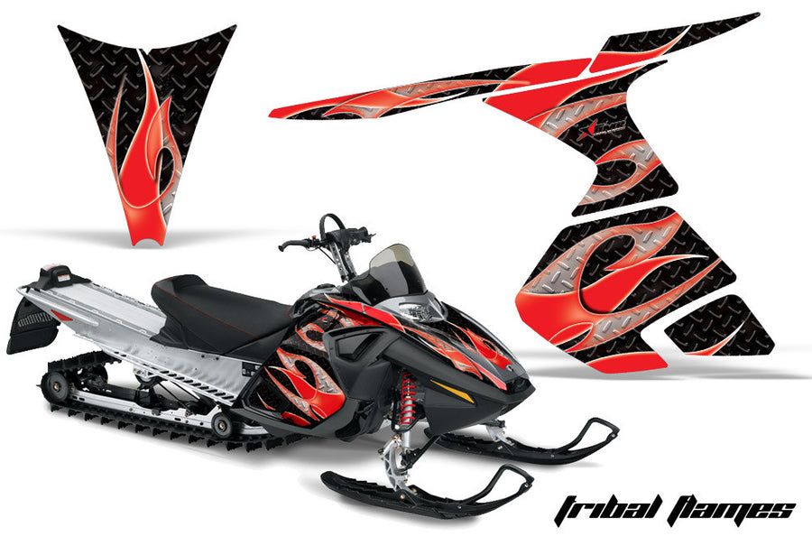 Ski Doo RT Sled Snowmobile Graphic Wrap Kit (2005-2009)