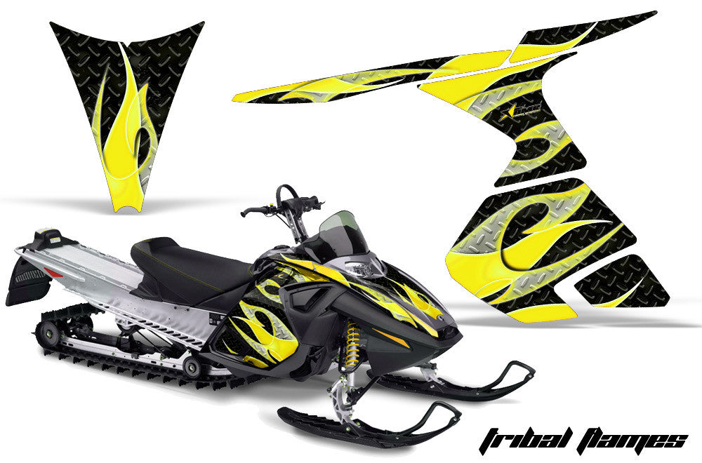 Ski Doo RT Sled Snowmobile Graphic Wrap Kit (2005-2009)