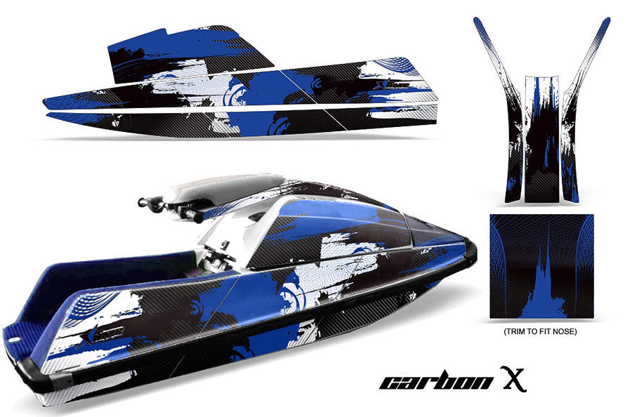 Carbon X - Blue Design only