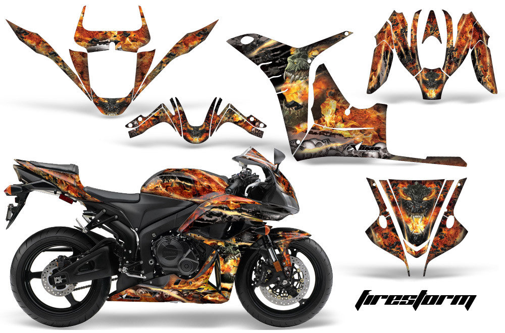 Honda cbr600rr sticker set hot sale