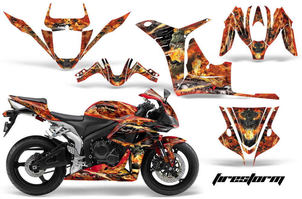 Firestorm - Red Background