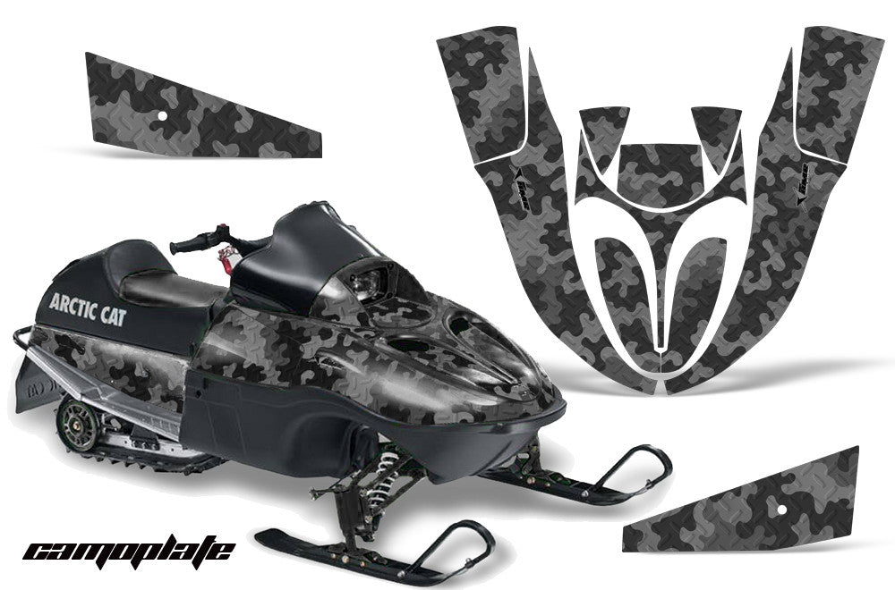 Camo Plate in Black Design