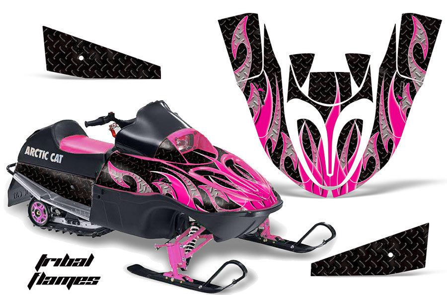 Arctiva Snow Snowmobile Women's Insulator Heavy-Weight Socks (Pink/Black)