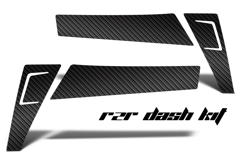 Carbon Fiber Dash kit for a RZR 800 or 900