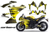 Yamaha R1 '10-'12 Carbon X in Yellow Design