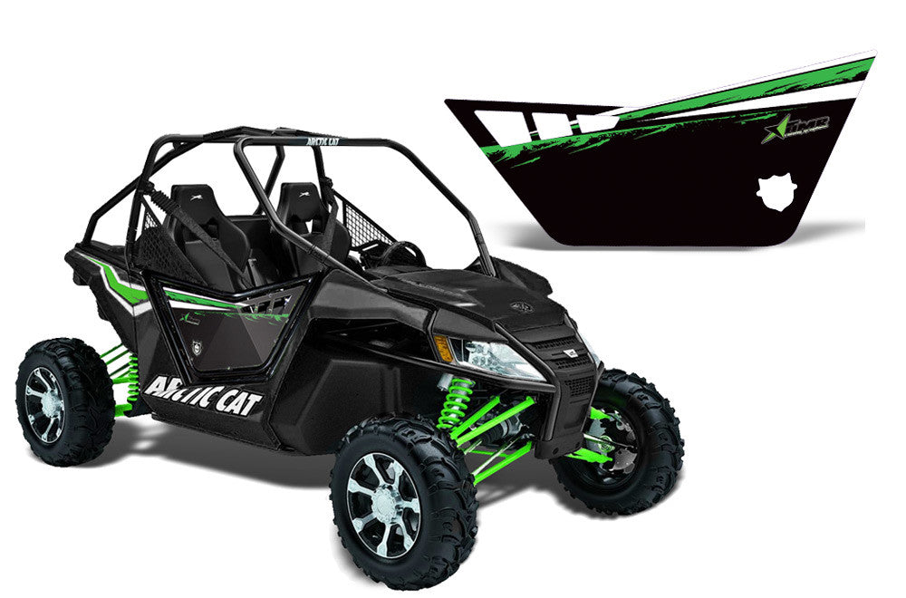 Arctic Cat Wildcat 1000 2 Door Graphic Kit for Pro Armor Doors - Factory Black