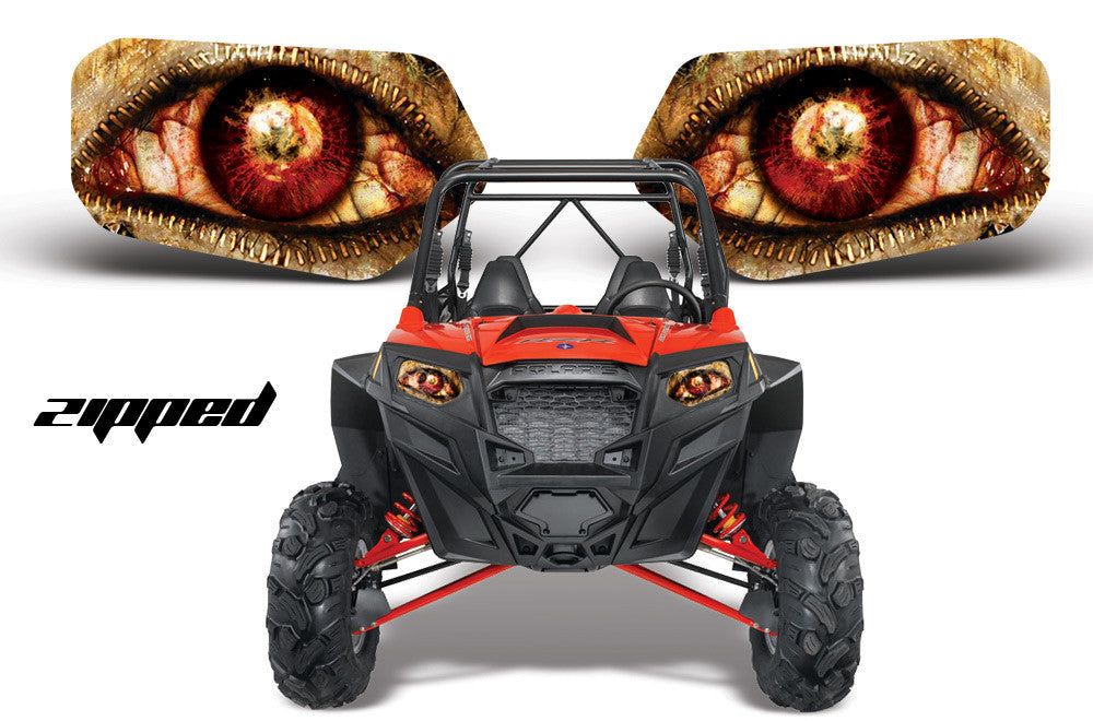 Polaris RZR 170/570/800/900 2008-2014 Headlight Graphics