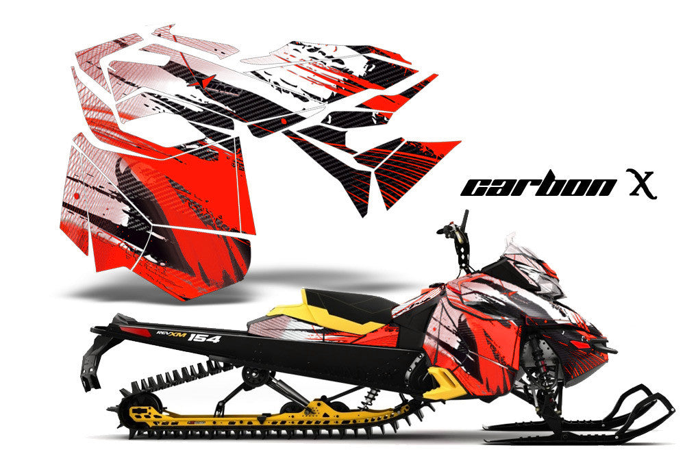 Ski Doo Rev XM Summit Sled Snowmobile Graphic Wrap Kit (2013-2016)