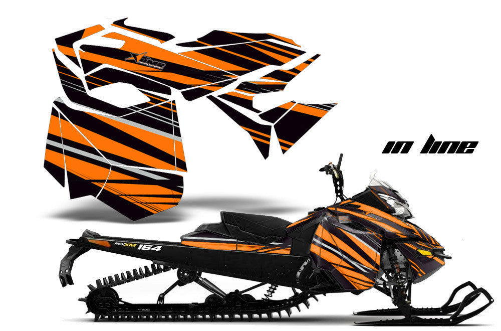 Ski Doo Rev XM Summit Sled Snowmobile Graphic Wrap Kit (2013-2016)